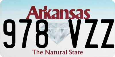 AR license plate 978VZZ