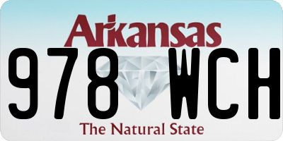 AR license plate 978WCH