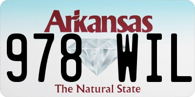 AR license plate 978WIL