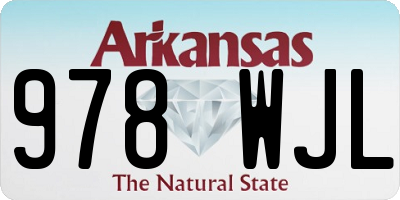 AR license plate 978WJL