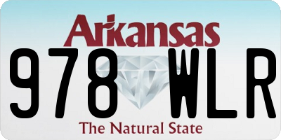 AR license plate 978WLR
