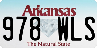 AR license plate 978WLS
