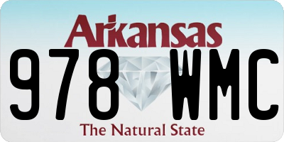 AR license plate 978WMC