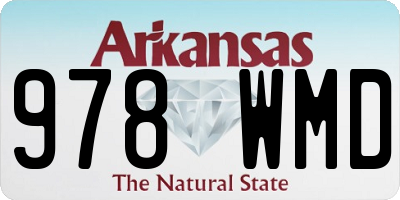 AR license plate 978WMD