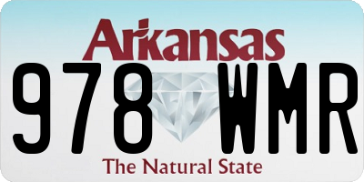 AR license plate 978WMR