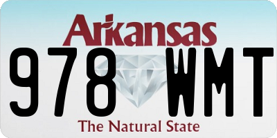 AR license plate 978WMT