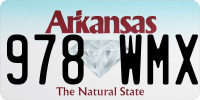 AR license plate 978WMX