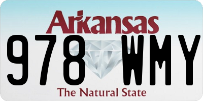 AR license plate 978WMY
