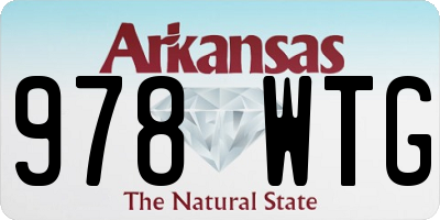 AR license plate 978WTG