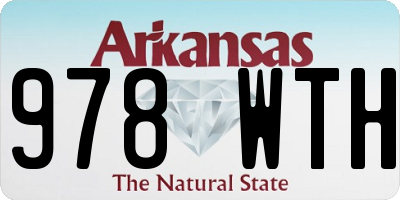 AR license plate 978WTH