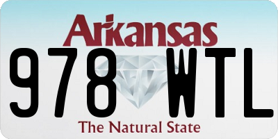 AR license plate 978WTL