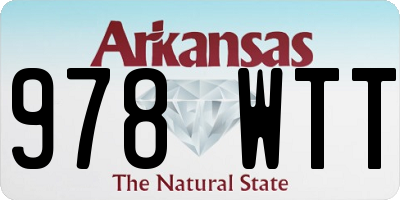 AR license plate 978WTT