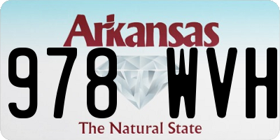 AR license plate 978WVH