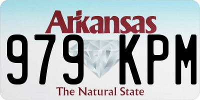 AR license plate 979KPM