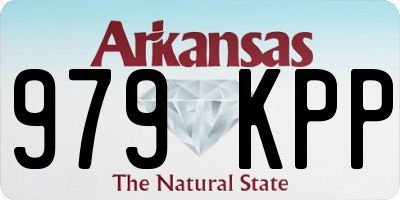 AR license plate 979KPP