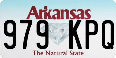 AR license plate 979KPQ