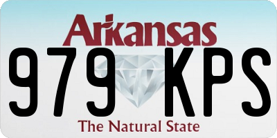 AR license plate 979KPS