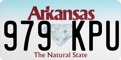 AR license plate 979KPU