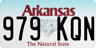 AR license plate 979KQN