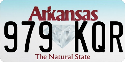 AR license plate 979KQR