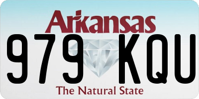 AR license plate 979KQU