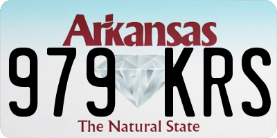 AR license plate 979KRS