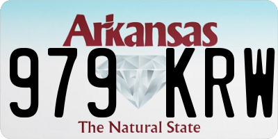 AR license plate 979KRW