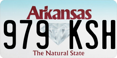 AR license plate 979KSH