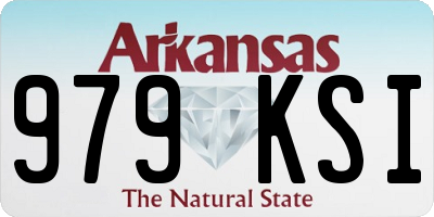 AR license plate 979KSI