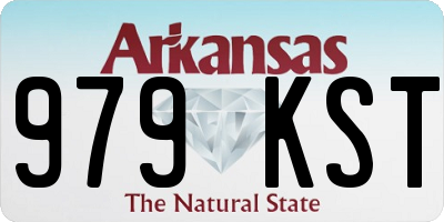 AR license plate 979KST