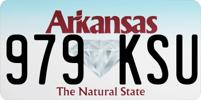AR license plate 979KSU