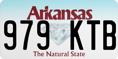 AR license plate 979KTB