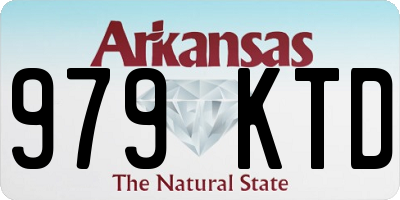 AR license plate 979KTD