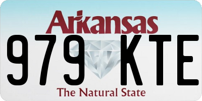 AR license plate 979KTE