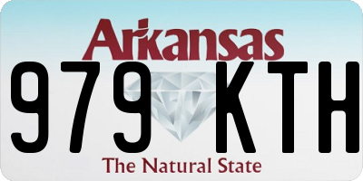 AR license plate 979KTH