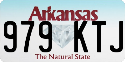 AR license plate 979KTJ