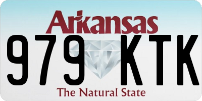 AR license plate 979KTK
