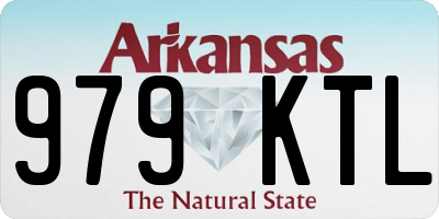AR license plate 979KTL