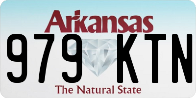 AR license plate 979KTN