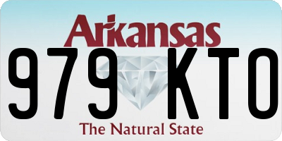 AR license plate 979KTO