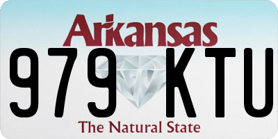 AR license plate 979KTU