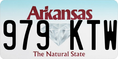 AR license plate 979KTW