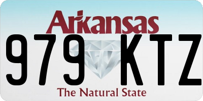 AR license plate 979KTZ