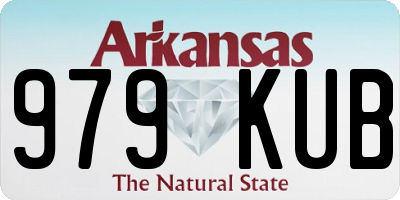 AR license plate 979KUB