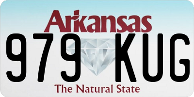 AR license plate 979KUG