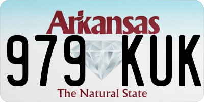 AR license plate 979KUK