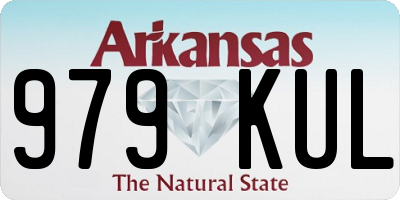 AR license plate 979KUL