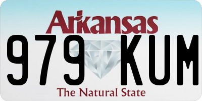AR license plate 979KUM