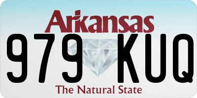 AR license plate 979KUQ