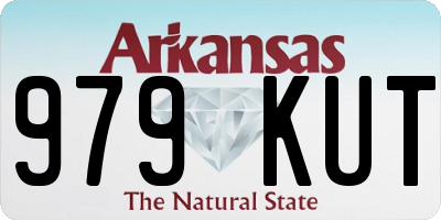 AR license plate 979KUT